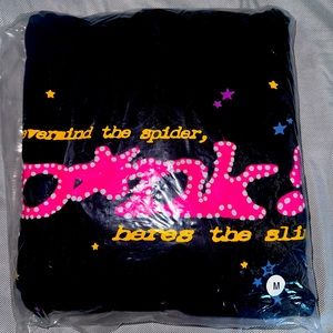 Sp5der P*nk Hoodie ‘Black’